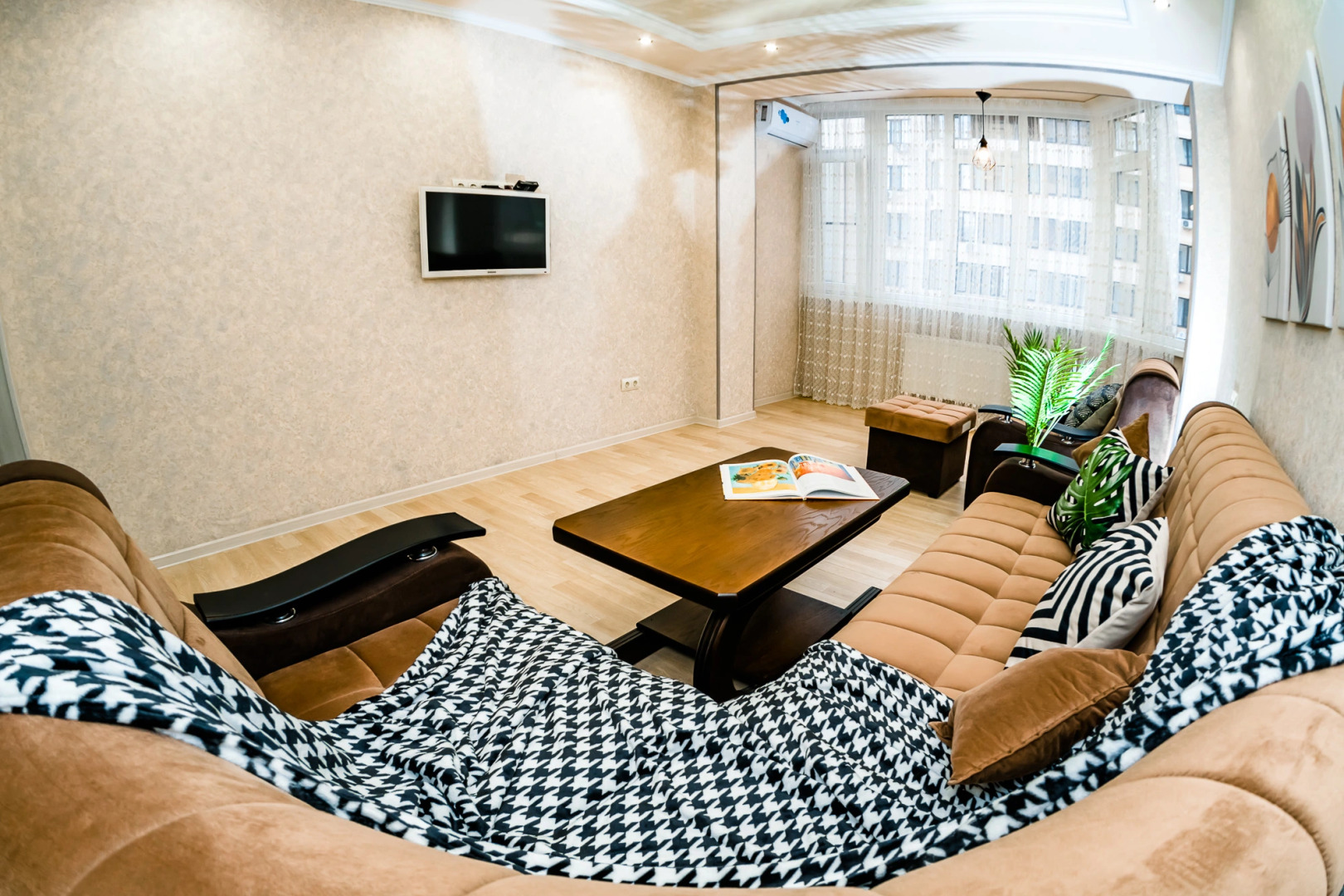 Апартаменты Уютная квартира в центральном районе