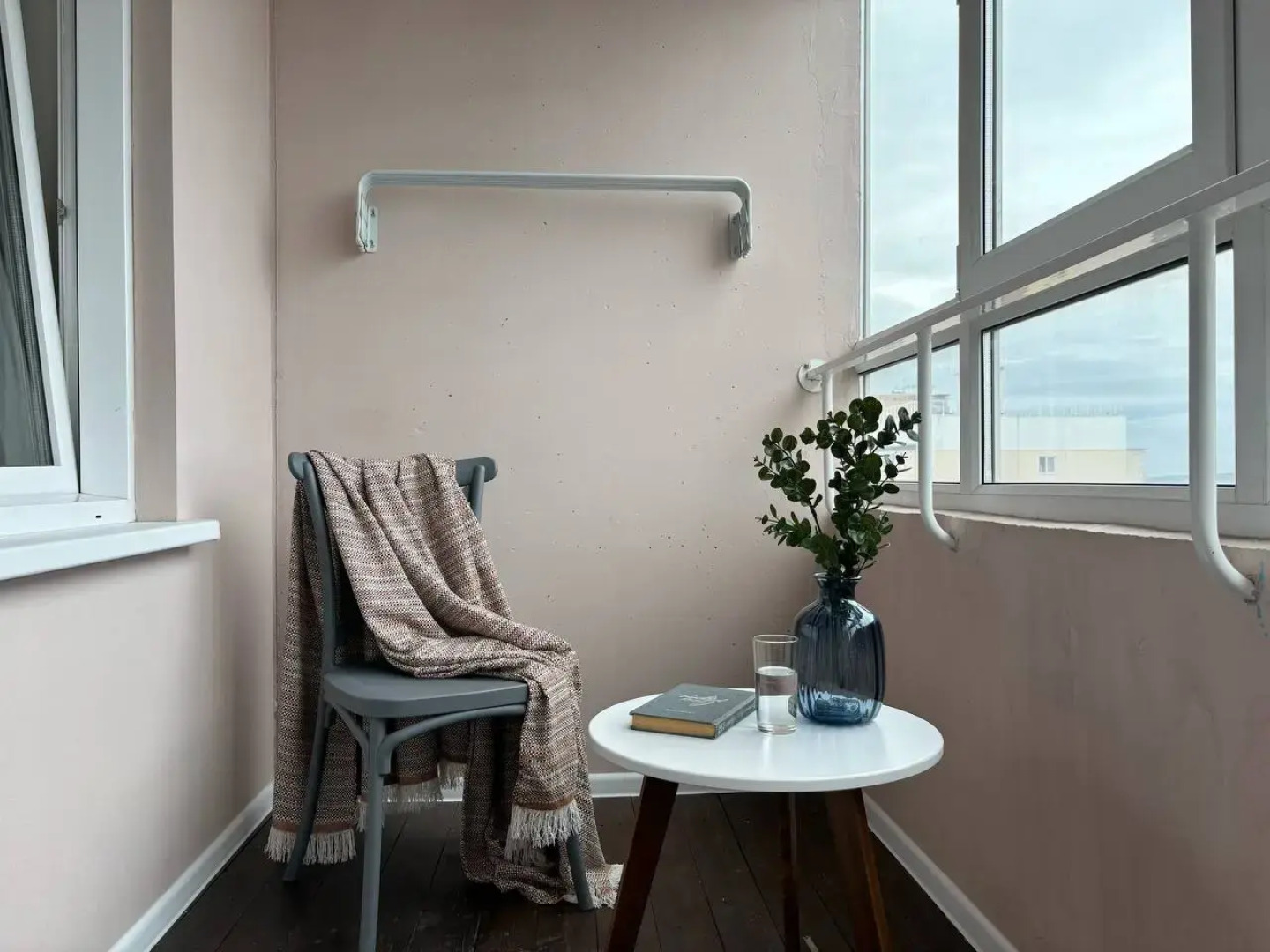 Квартира Студия на 17 Этаже с Видом на Город