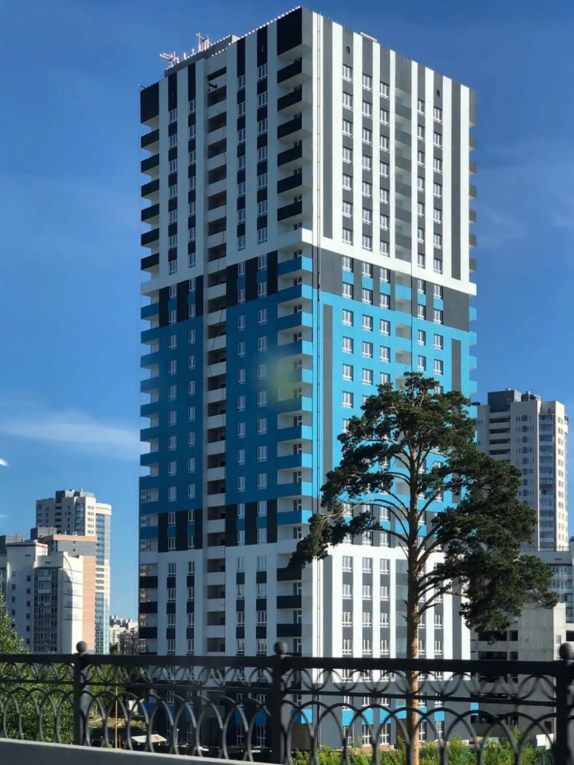 Апартаменты с Балконом и Видом на Город Екатеринбург