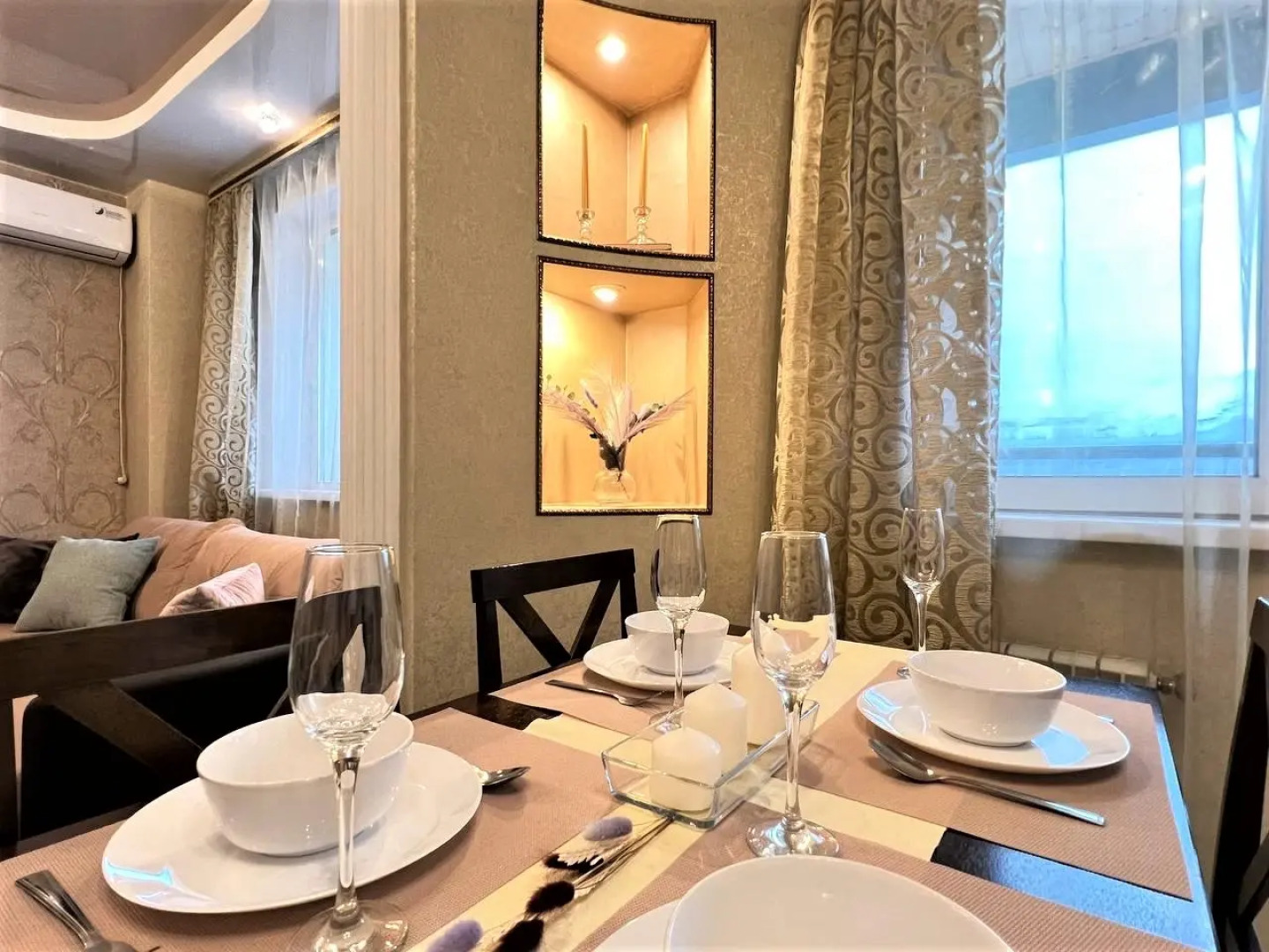 Апартаменты ЕВРО ДВУШКА БИЗНЕС-КЛАССА У ЖД ВОКЗАЛА