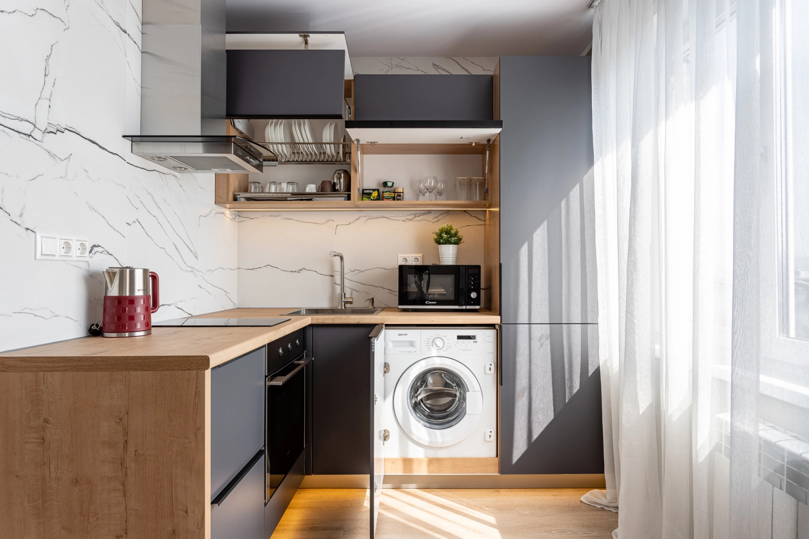 Квартира Krasroom в Центре с Видом на Енисей