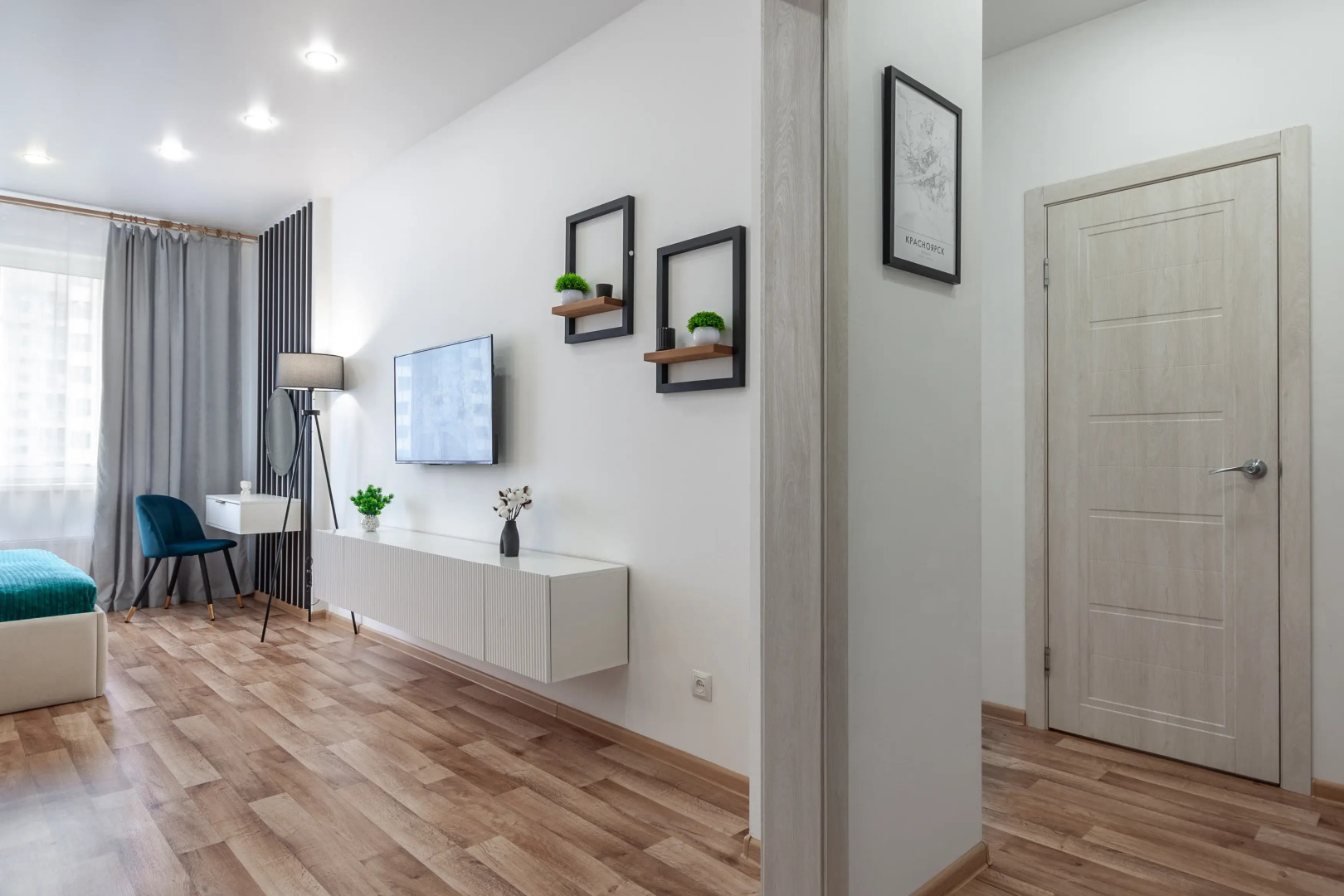 Квартира на Набережной Енисея у Фан-парка Бобровый Лог