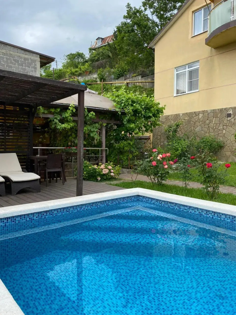 Частный дом Дом для отдыха с бассейном и сауной