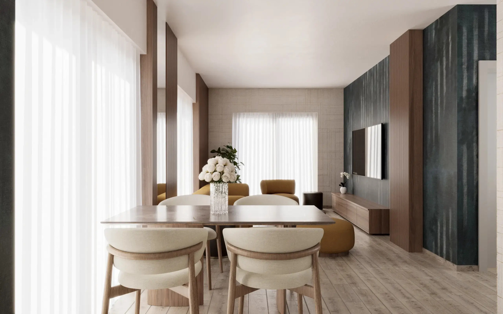 Апартаменты Sunny Side Three Bedrooms