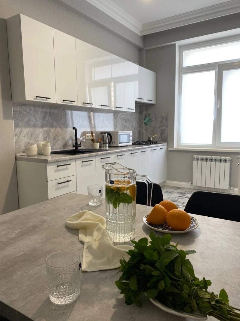 Квартира Двухкомнатная Светлая в Новостройке с Видом на Море