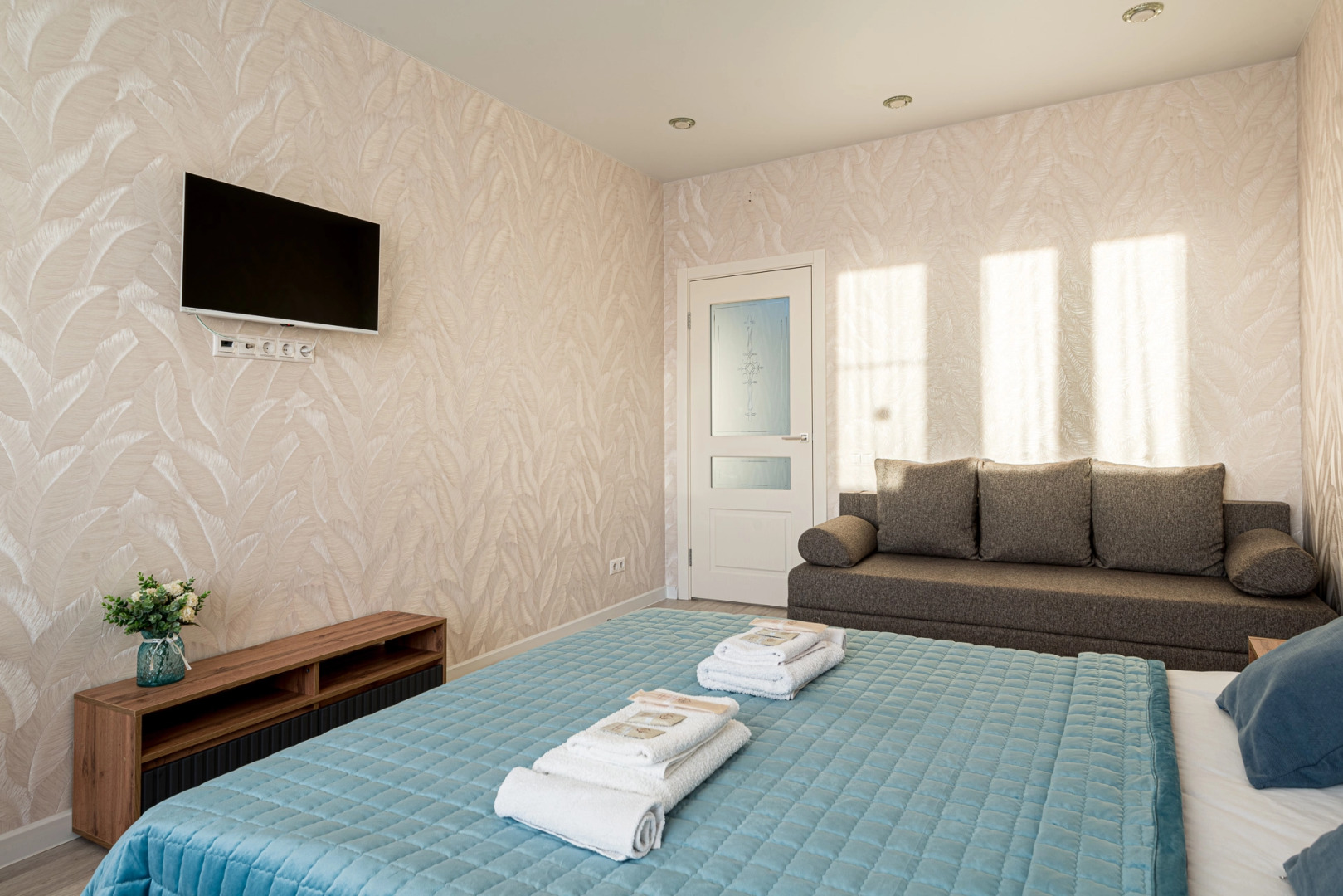 Квартира 1-к в центре рядом с ТЦ Мега Молл от RentAp 5 сп.мест