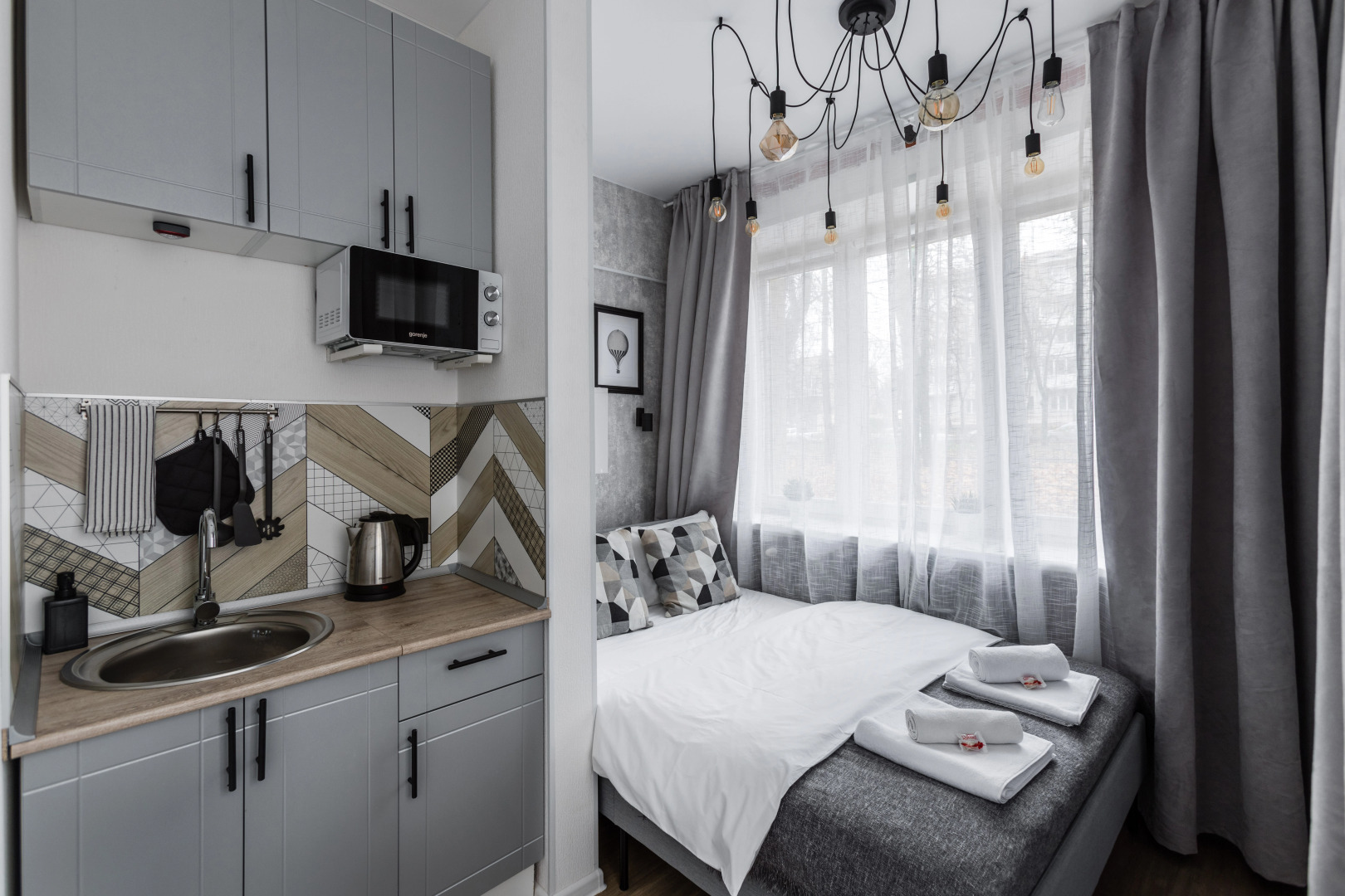 Апартаменты Стильные Loft Flats&Rooms Vnukovo