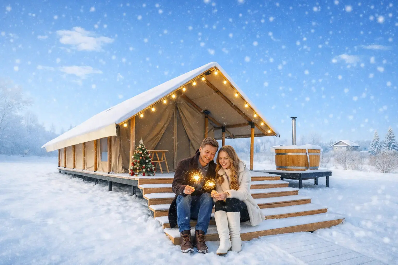 Глэмпинг Носороги