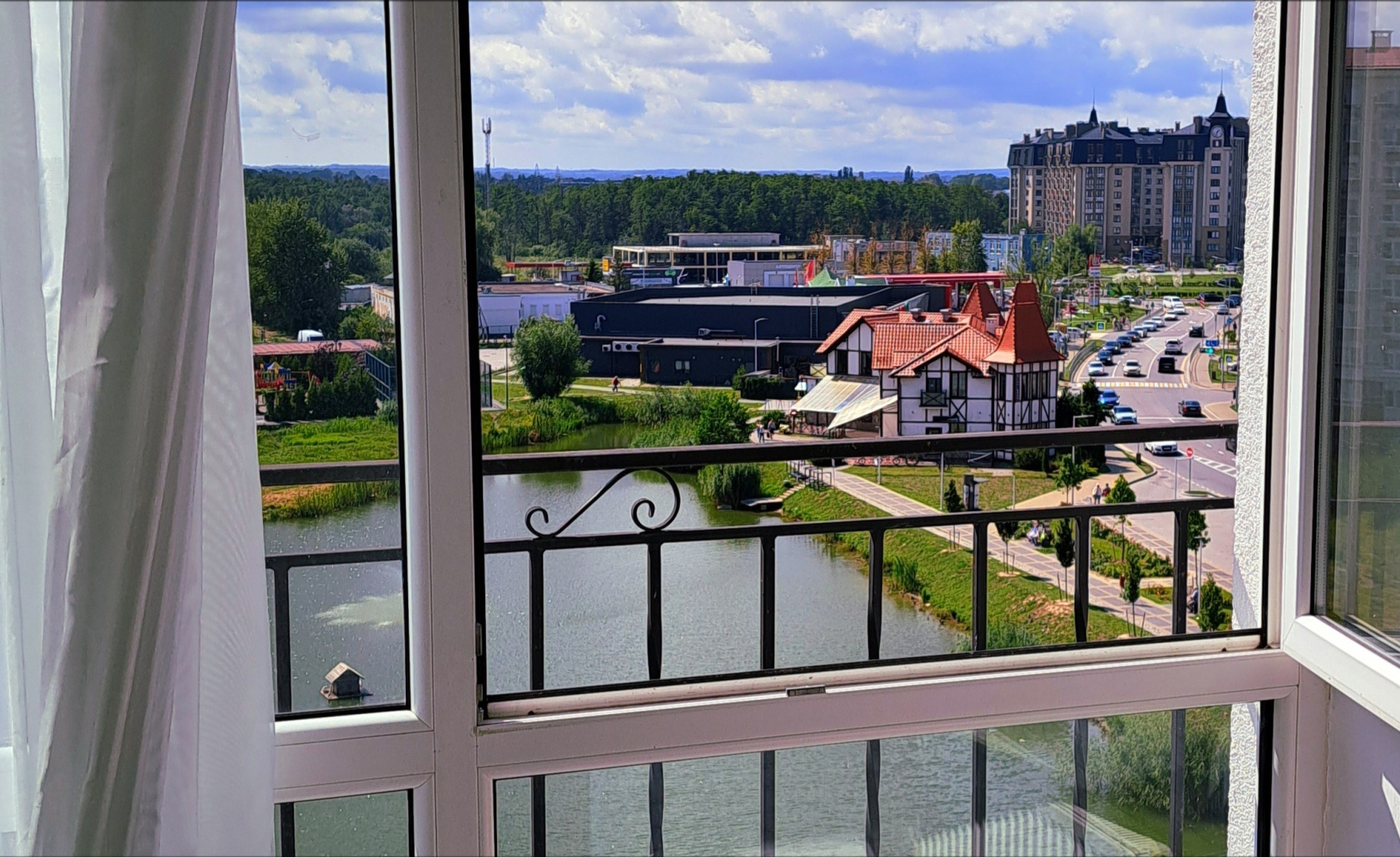 Апартаменты с видом на озеро