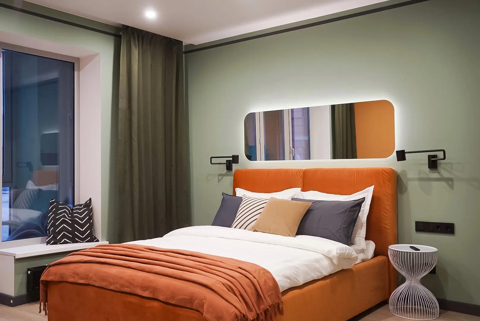 Апартаменты Pavlov Оранжевая