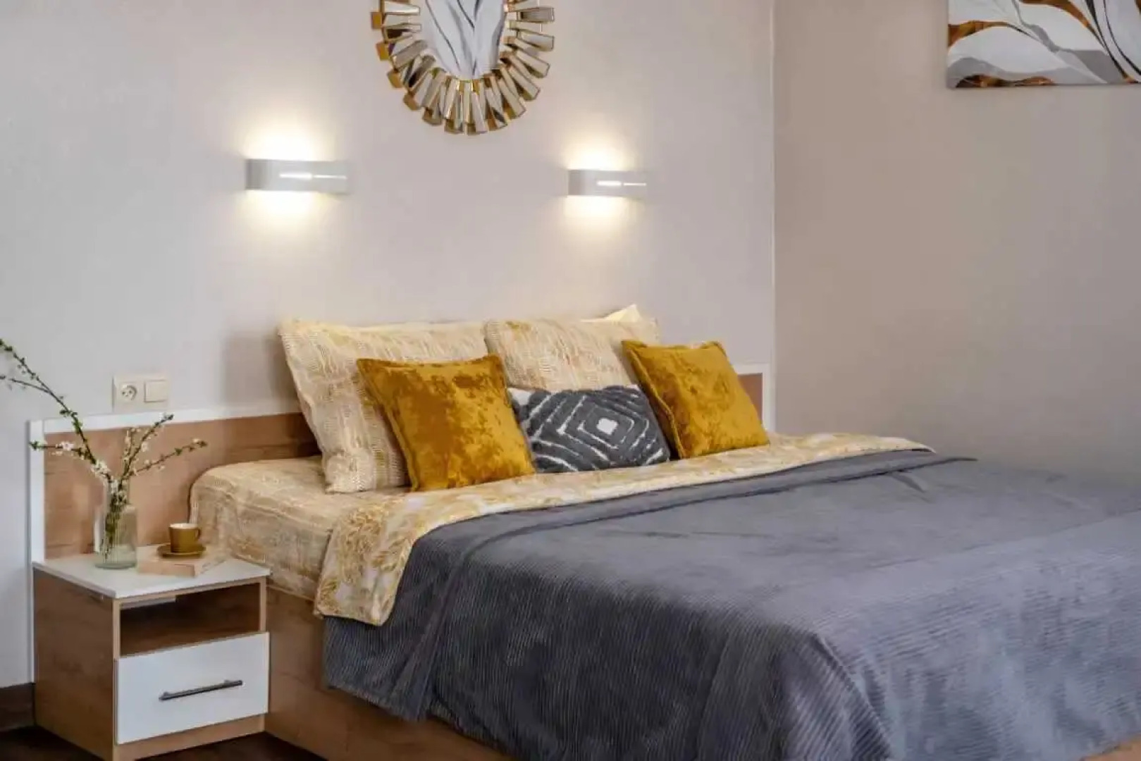 Квартира c Двумя Раздельными Спальнями и Балконом от Piligrim KMV