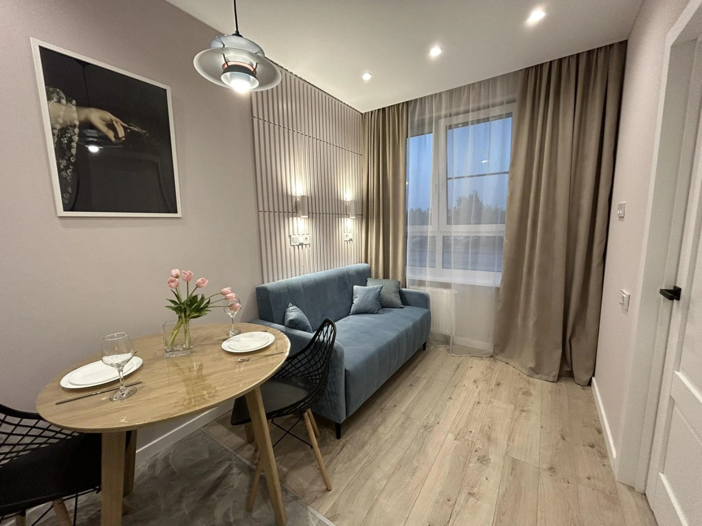 Квартира Еврооднушка рядoм c АКВАПAРKОM, "ТPЦ Окeаниc", Парк Швейцария от Уют и Комфорт Нн