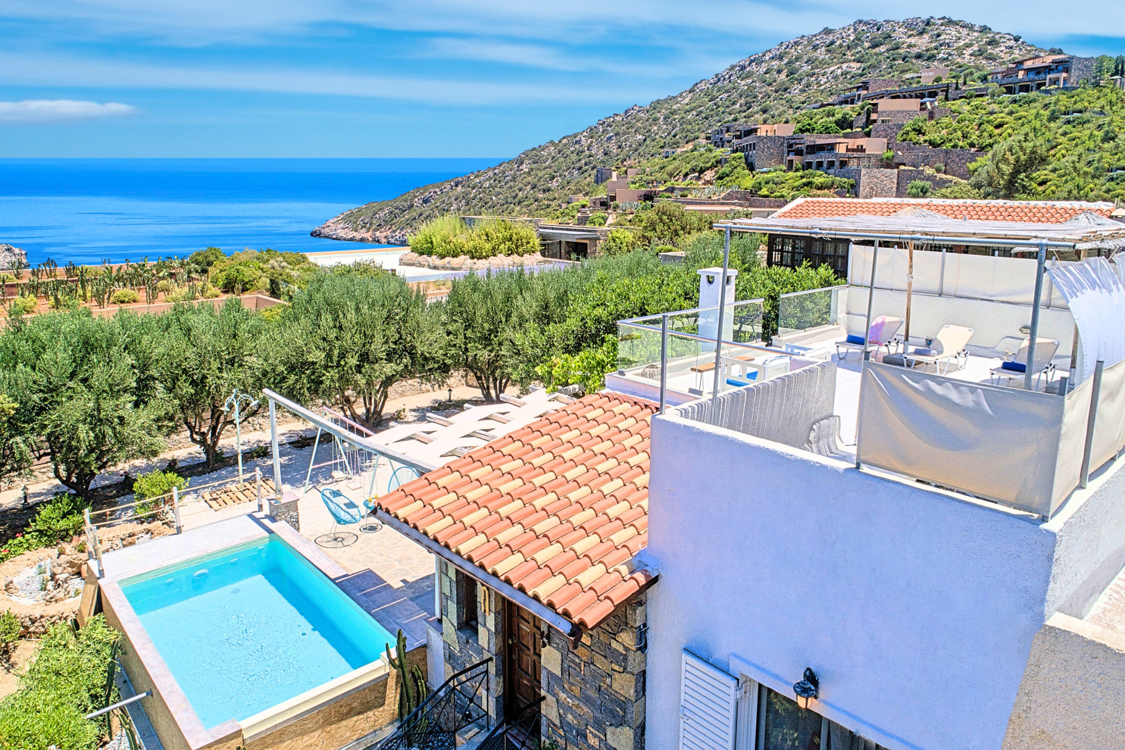 Вилла Cretan Lodge Heated Pool