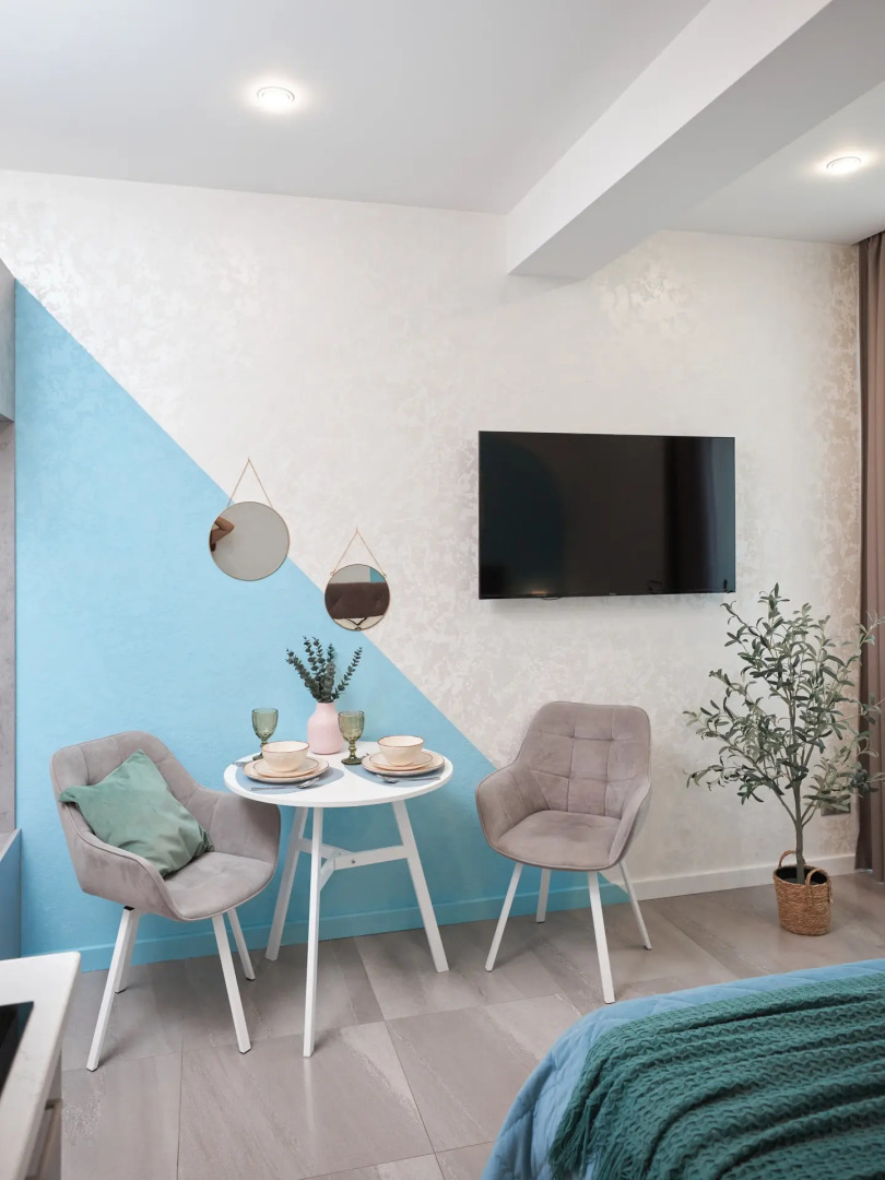 Апартаменты Сочи-Центр Студия с Бассейном на крыше. ЖК Метрополь