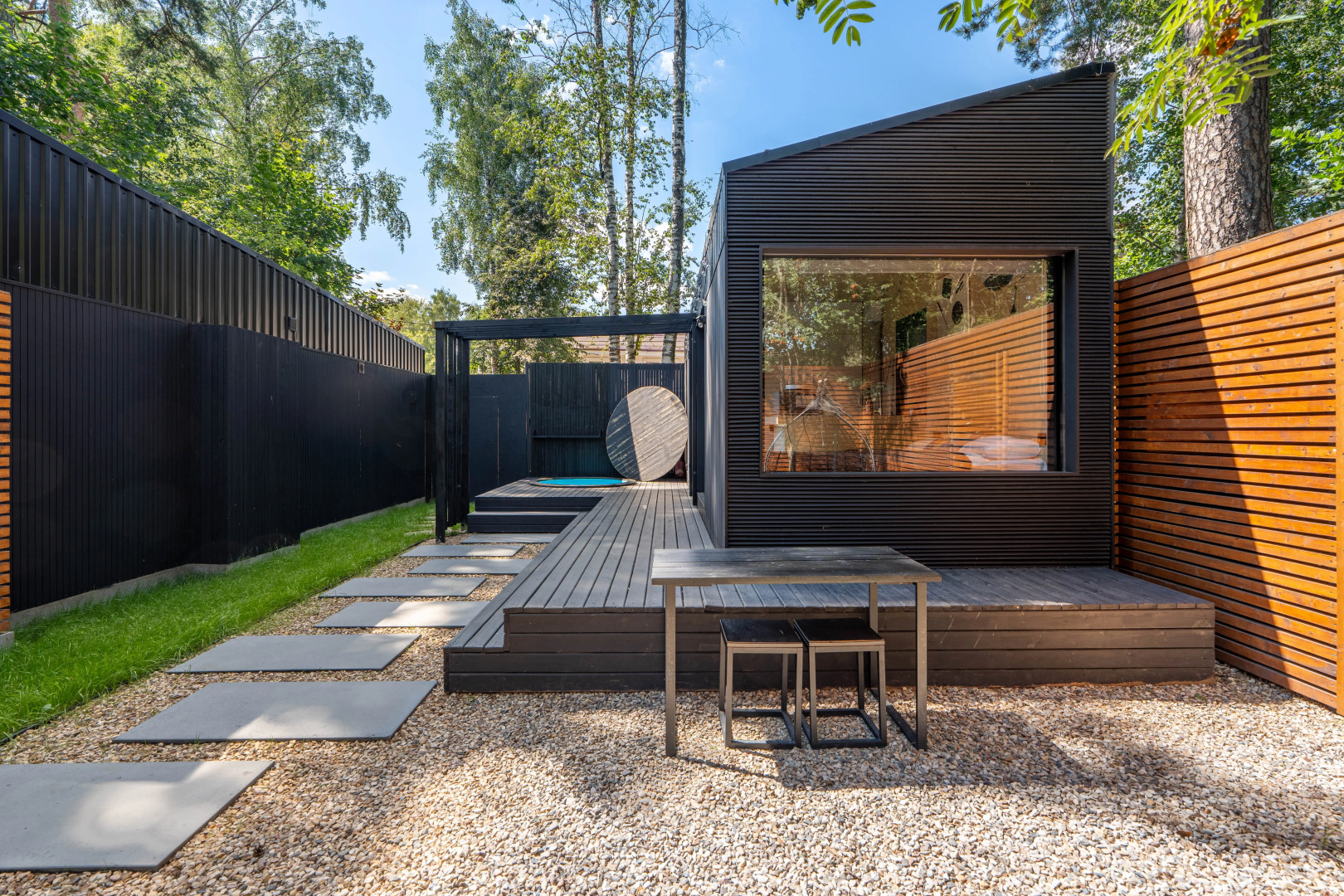 Частный дом Домик для двоих с сауной,купелью и мангальной зоной