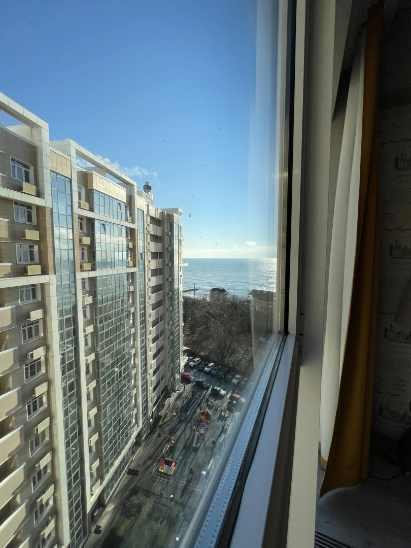 Квартира ЖК "Посейдон" 887. Мамайка. Видовая однокомнатная с балконом (TrustControl)