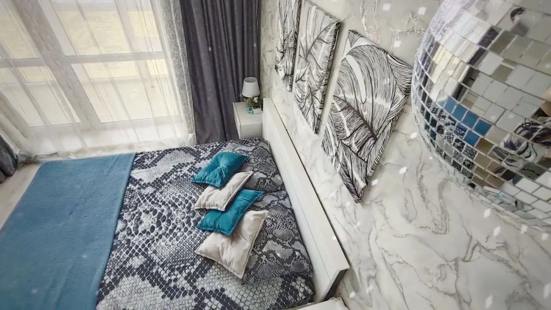 Квартира студия с видом на Амур и город