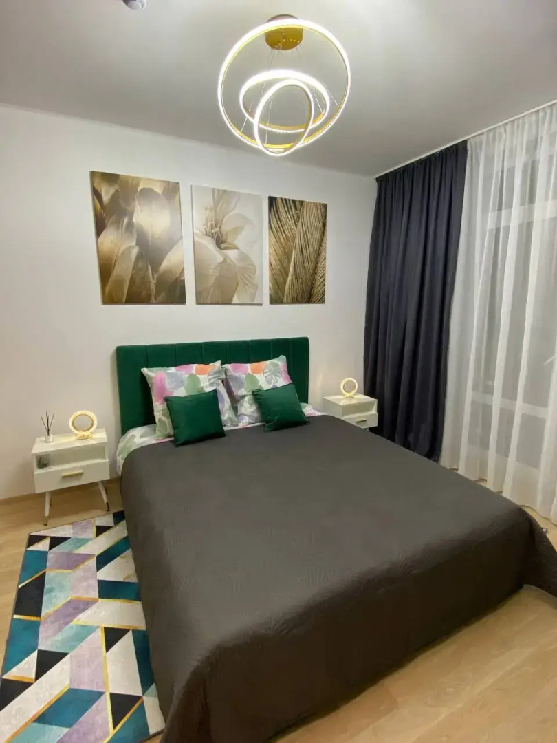 Квартира уютная студия с панорамным видом у метро