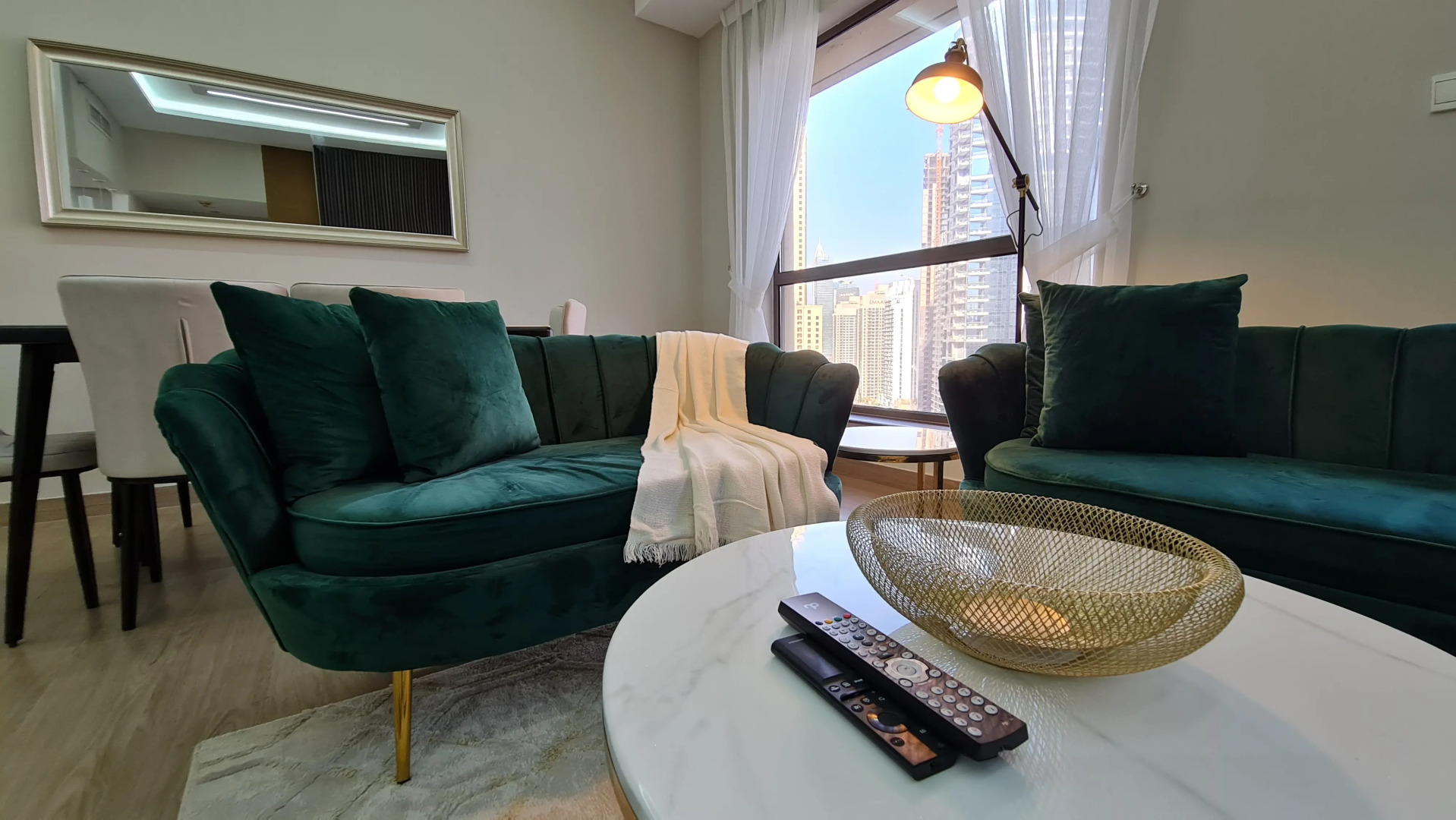 Апартаменты Marco Polo - High-rise 1BR Apt with Amazing Marina Views