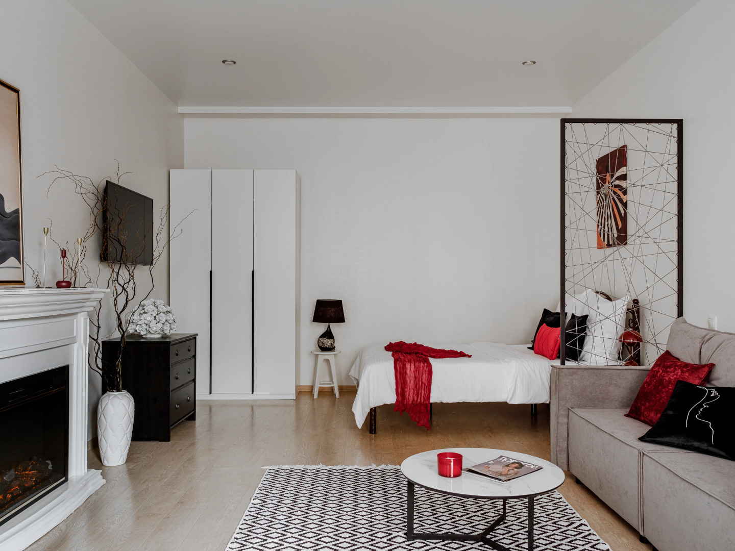 Квартира Евродвушка Каминная История в Самом Сердце Сочи