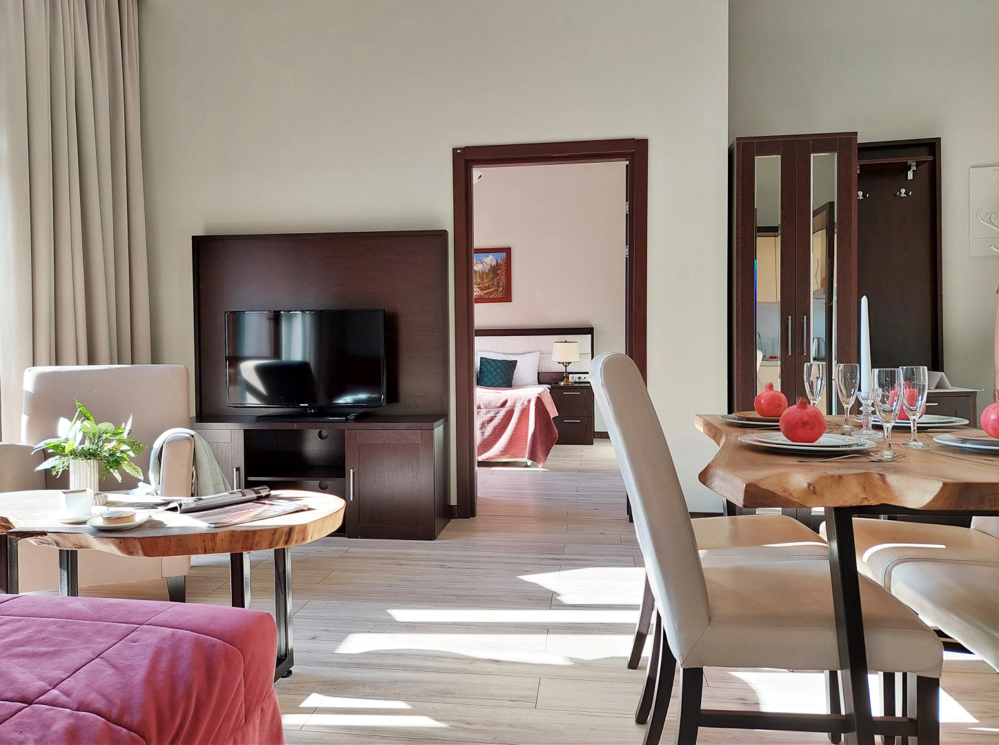 Квартира Уютное Гнездышко с Видом На Горы