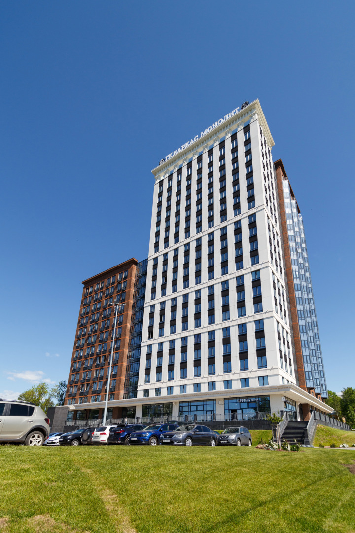 Апартаменты Green Tower — просторная студия в центре