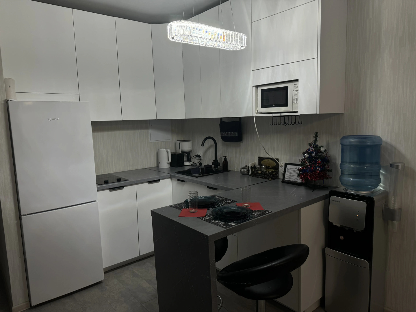 Квартира Студия с камином у парка