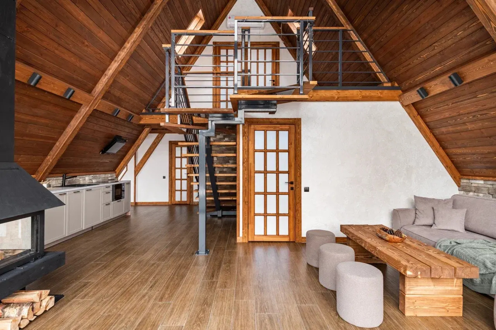 Частный Дом A-frame Дом Ели Тут