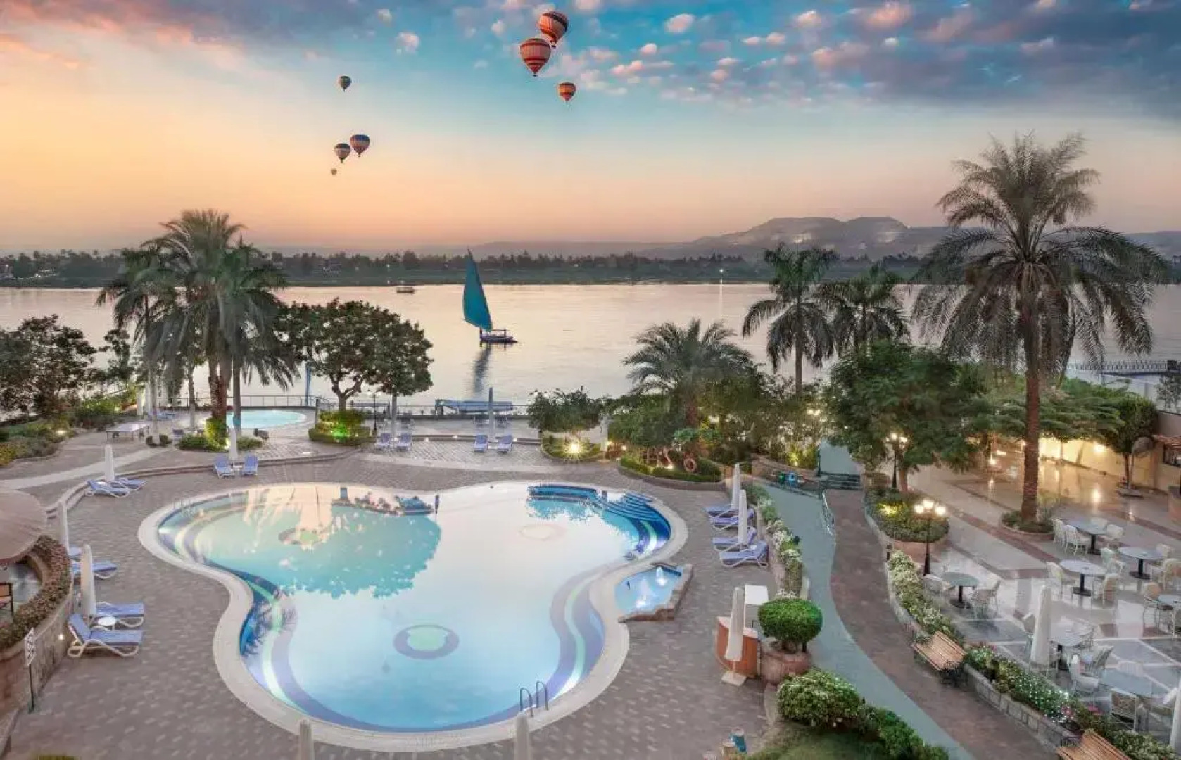 Ночлег и завтрак (B&B) Steigenberger Nile Palace Luxor Travel