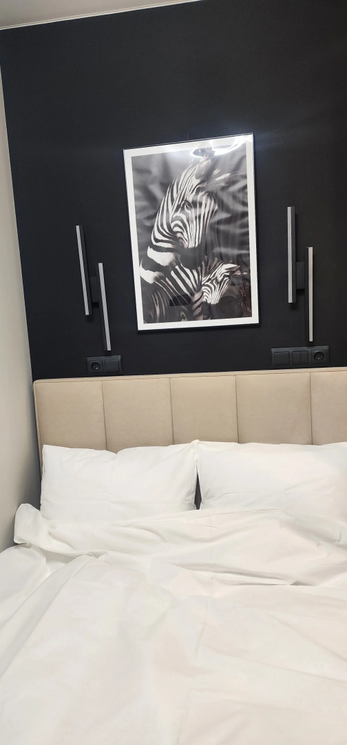 Апартаменты Атмосфера Черно белая