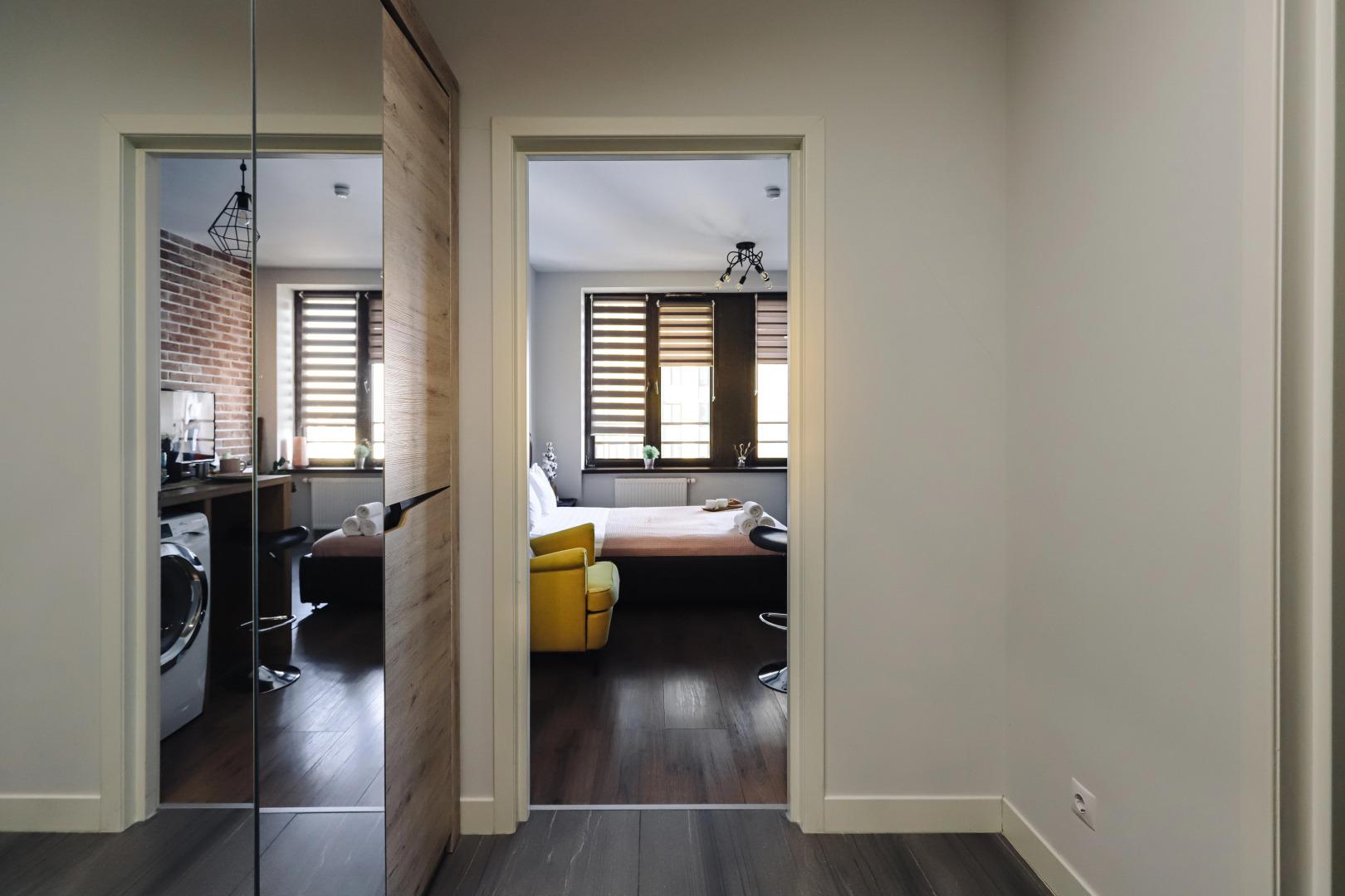 Апартаменты Lalapart Cozy loft на 18 этаже в ЖК Савеловский Сити