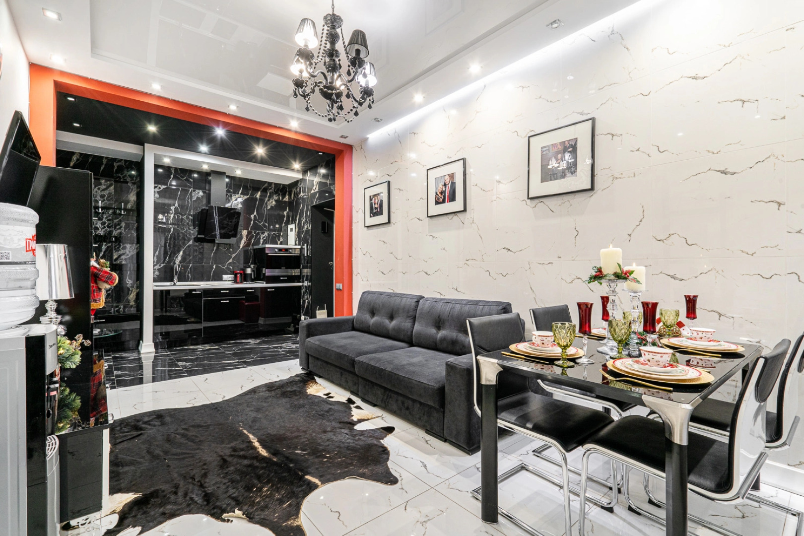 Апартаменты 3-комн. в центре Минска для 6 гостей