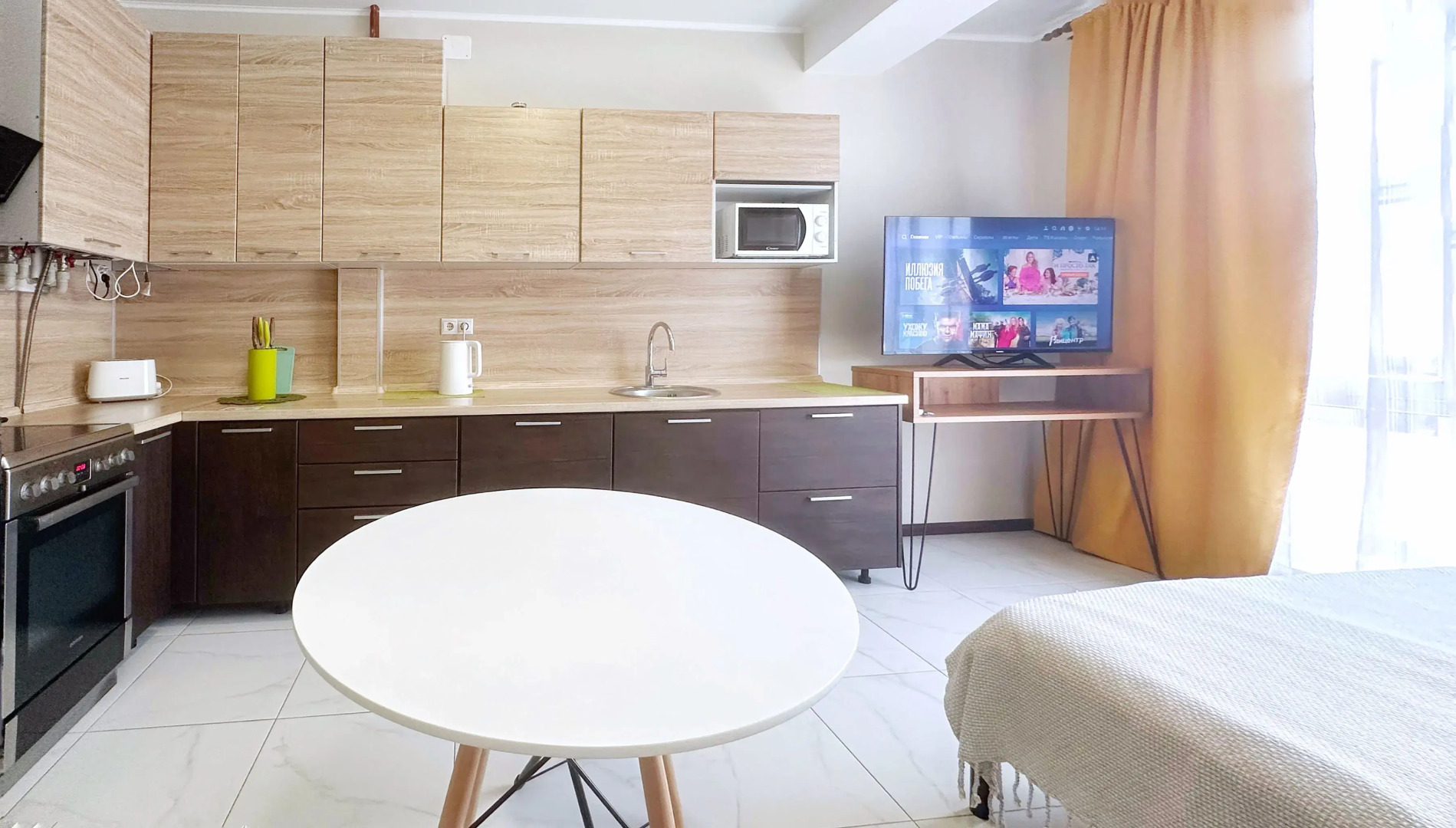 Квартира в пляжном районе Мамайка