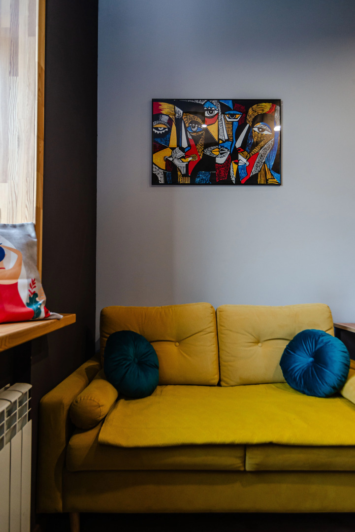 Апартаменты Стильная Лофт Студия рядом с Ботаническим Садом