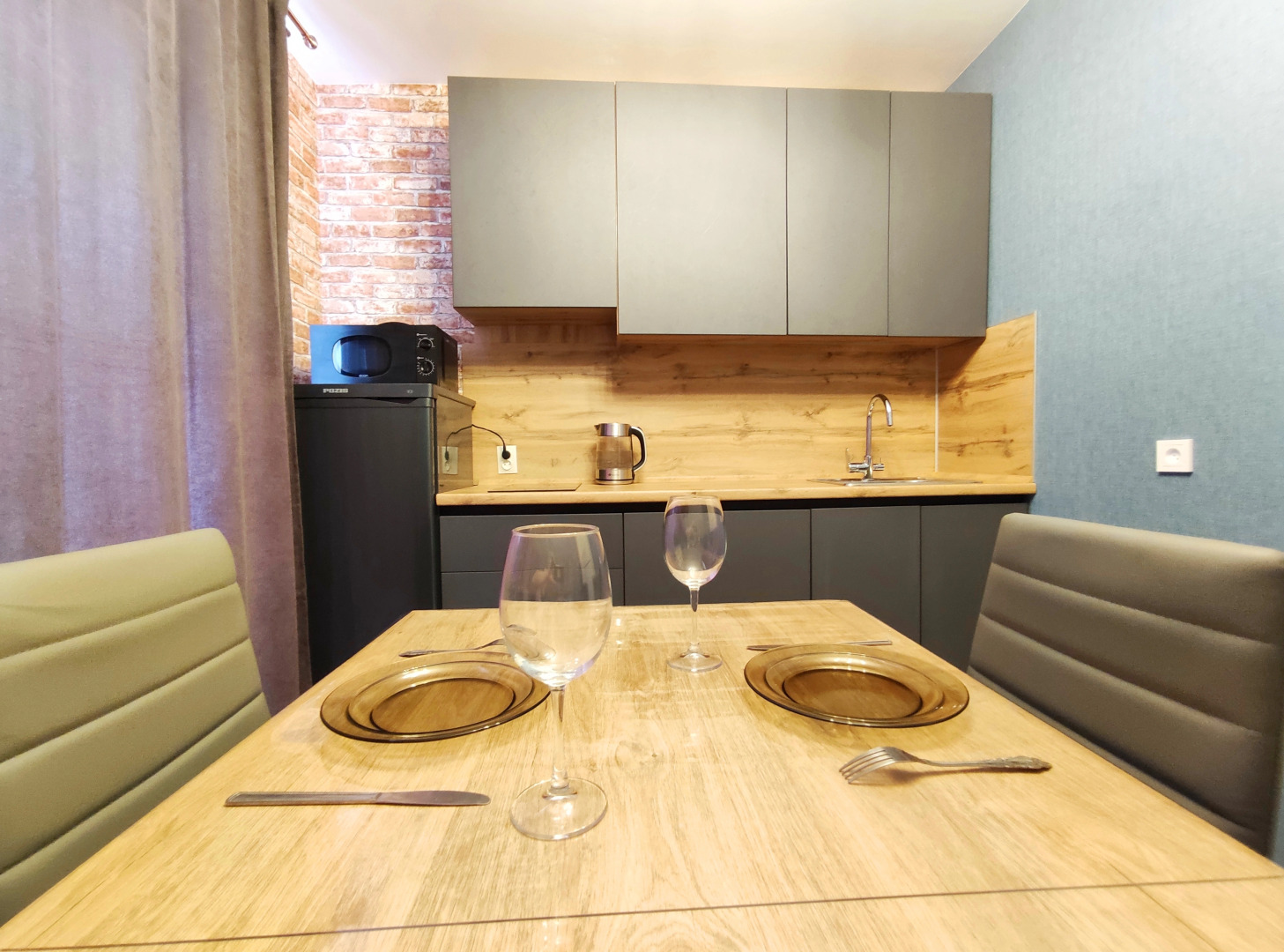 Апартаменты 2-комнатные LOFT STYLE от АКВАРЕЛЬ.FLAT у Драмтеатра