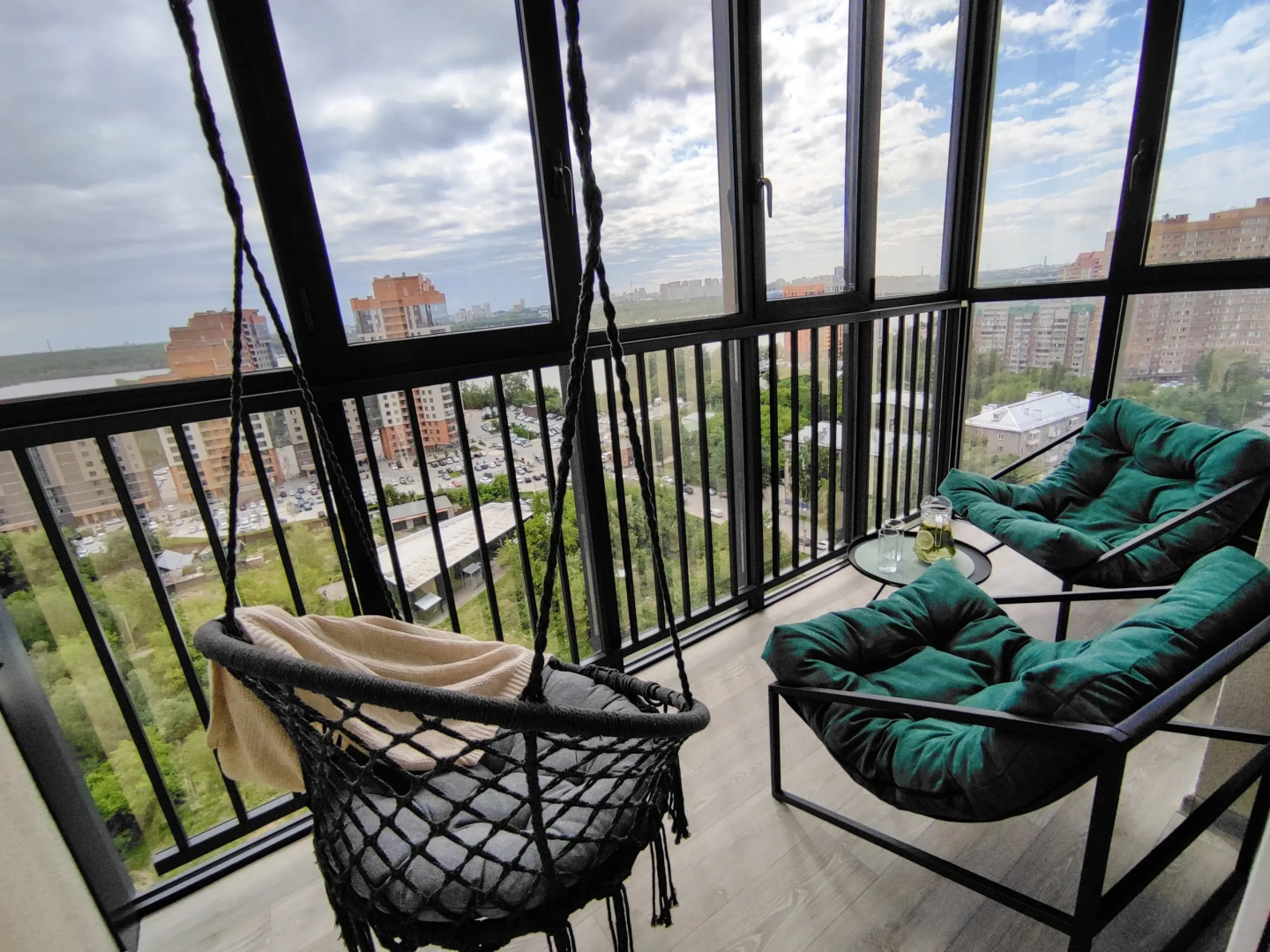 Квартира Двухкомнатная с видом на реку