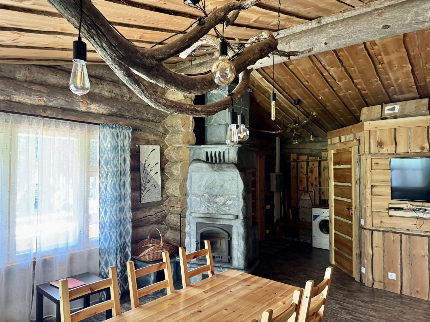 Коттедж Карелия Медвежка с Видом во Внутренний Двор