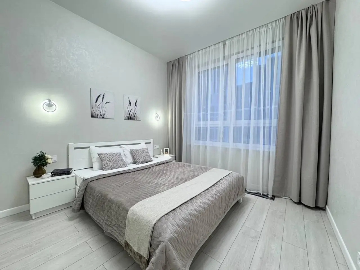 Квартира Евродвушка FamilyStyle в Новом районе Москвы