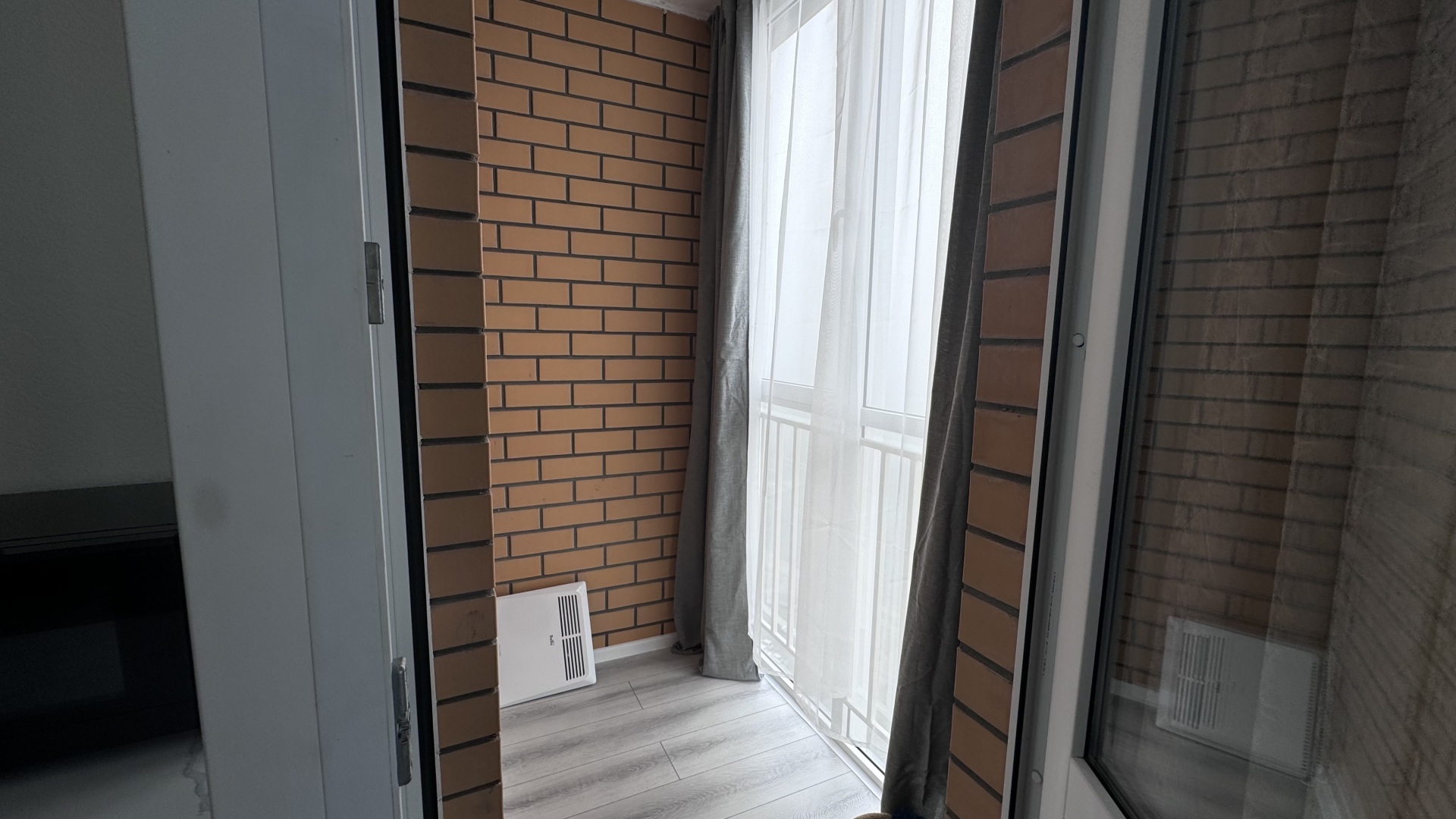 Квартира с видом на город