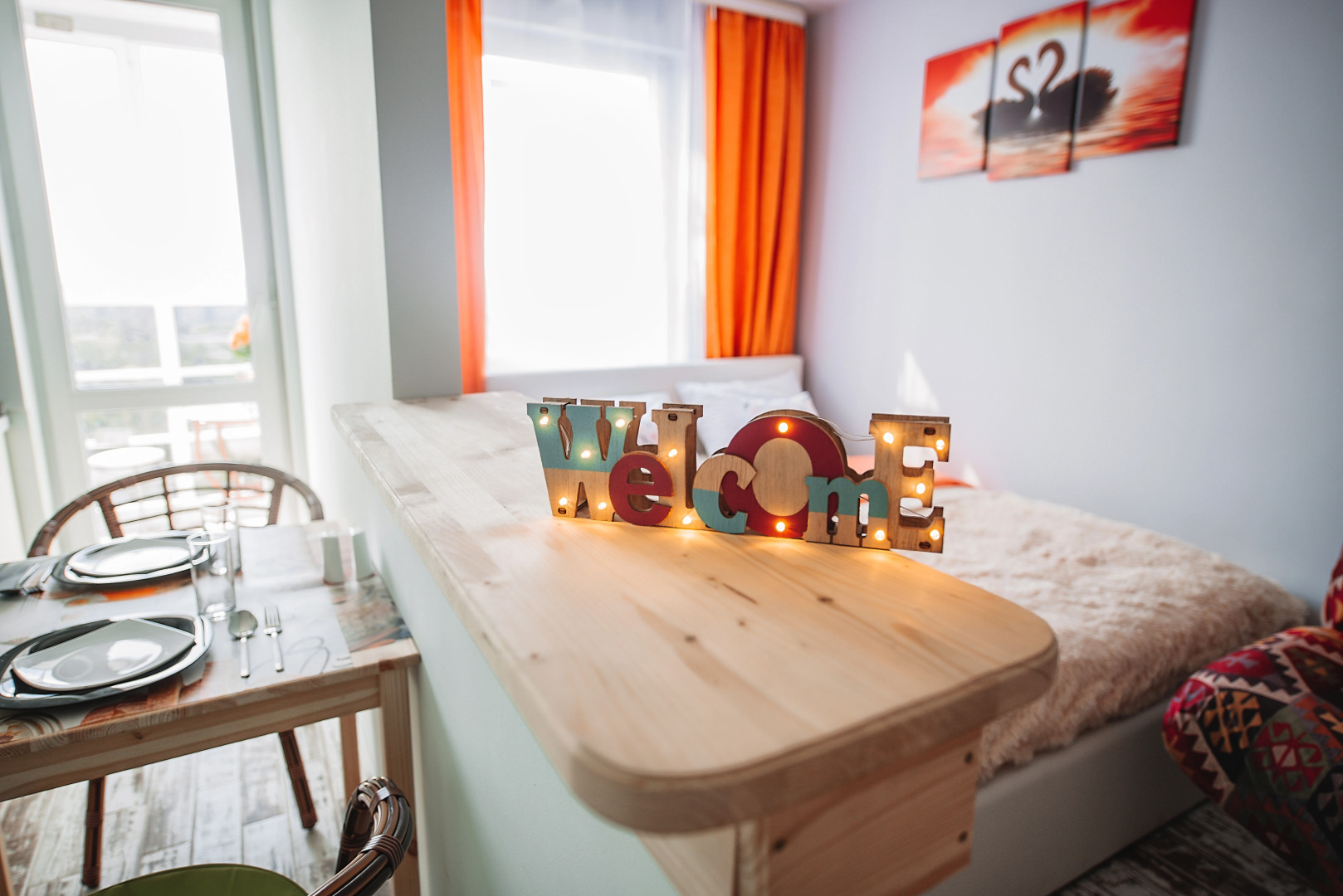 Апартаменты с панорамным видом на Островского 16