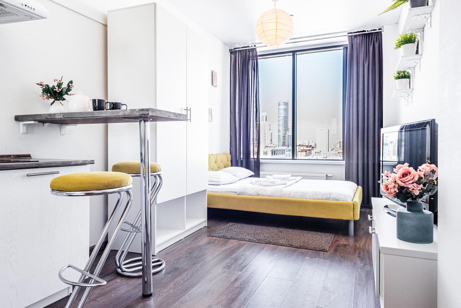 Апартаменты ApartHause с красивым видом и бесконтактным заездом