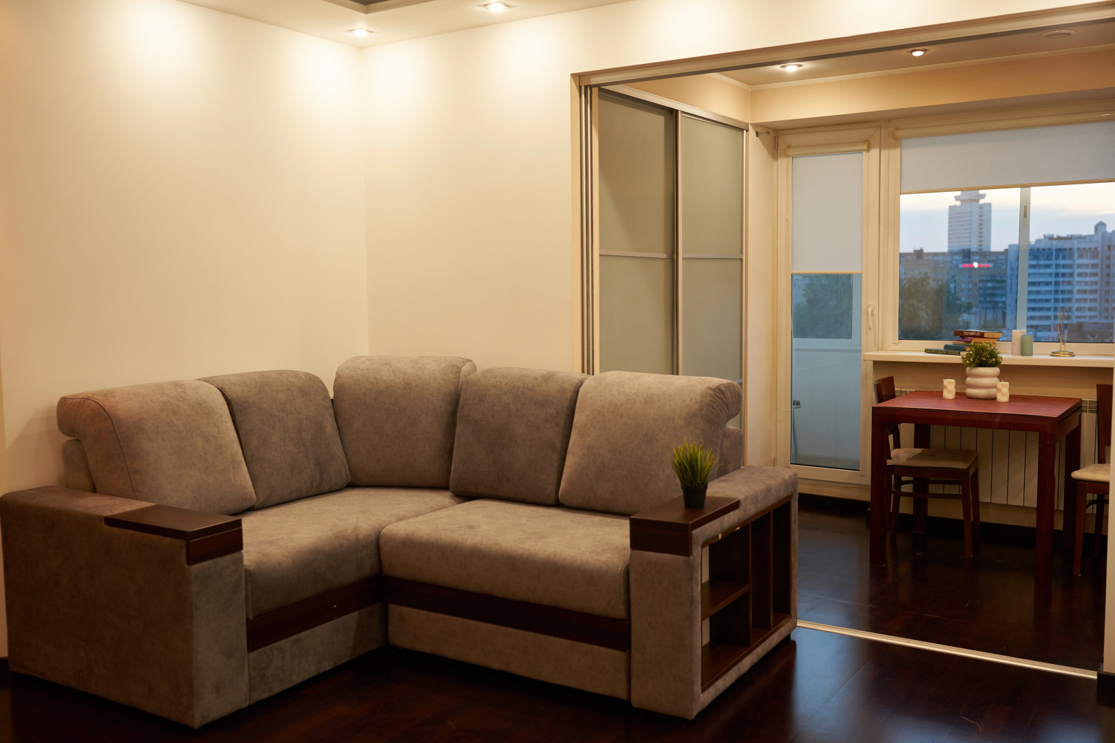 Апартаменты с красивым видом на город