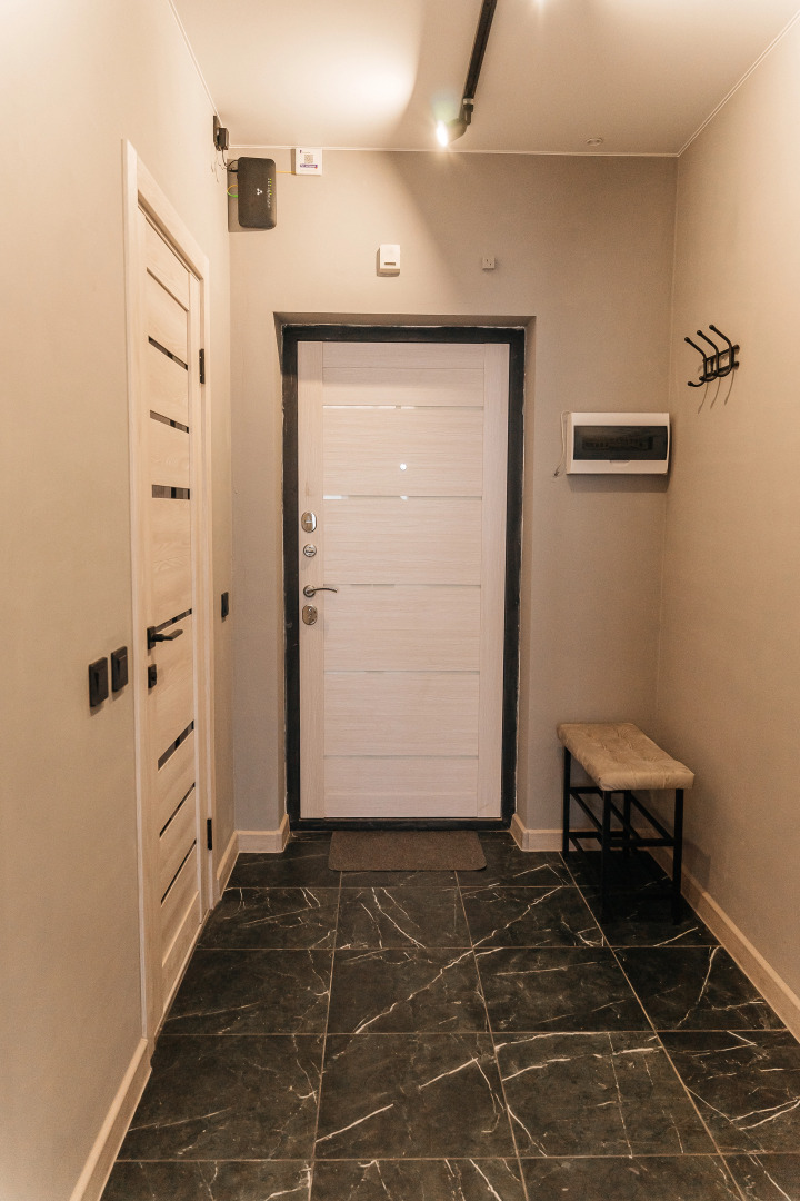 Квартира Стильная Студия с Джакузи Рядом с ЖД Вокзалом