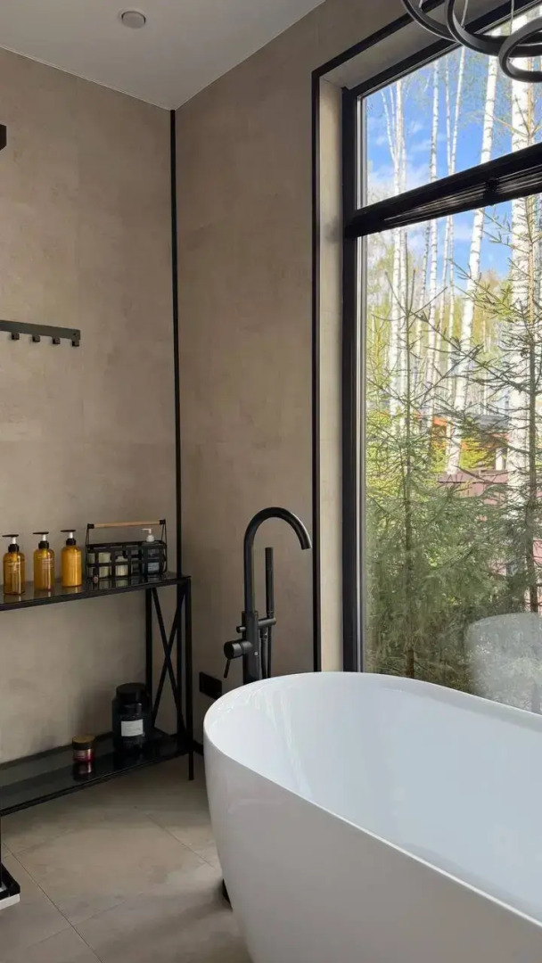 Частный Дом Панорамный В Лесу С Сауной И Чаном