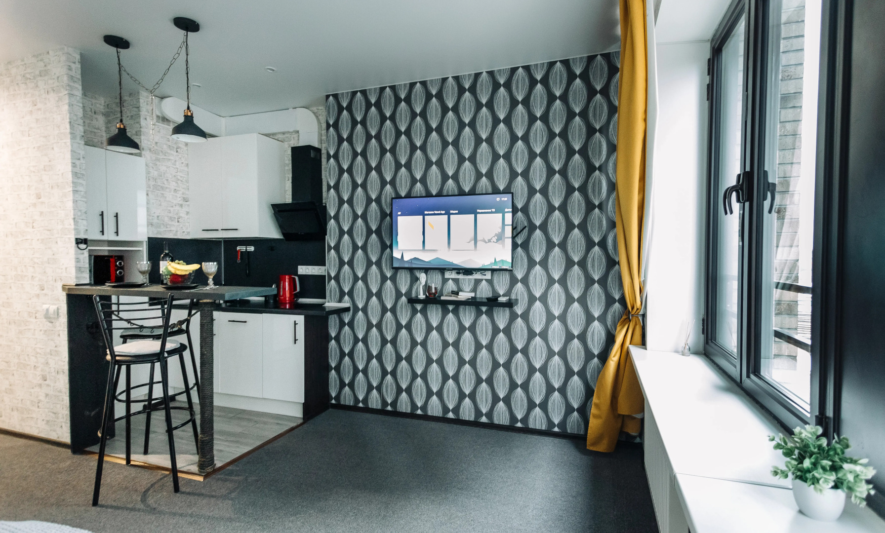 Апартаменты Lalapart Sunny Loft просторная студия в ЖК Савеловский Сити