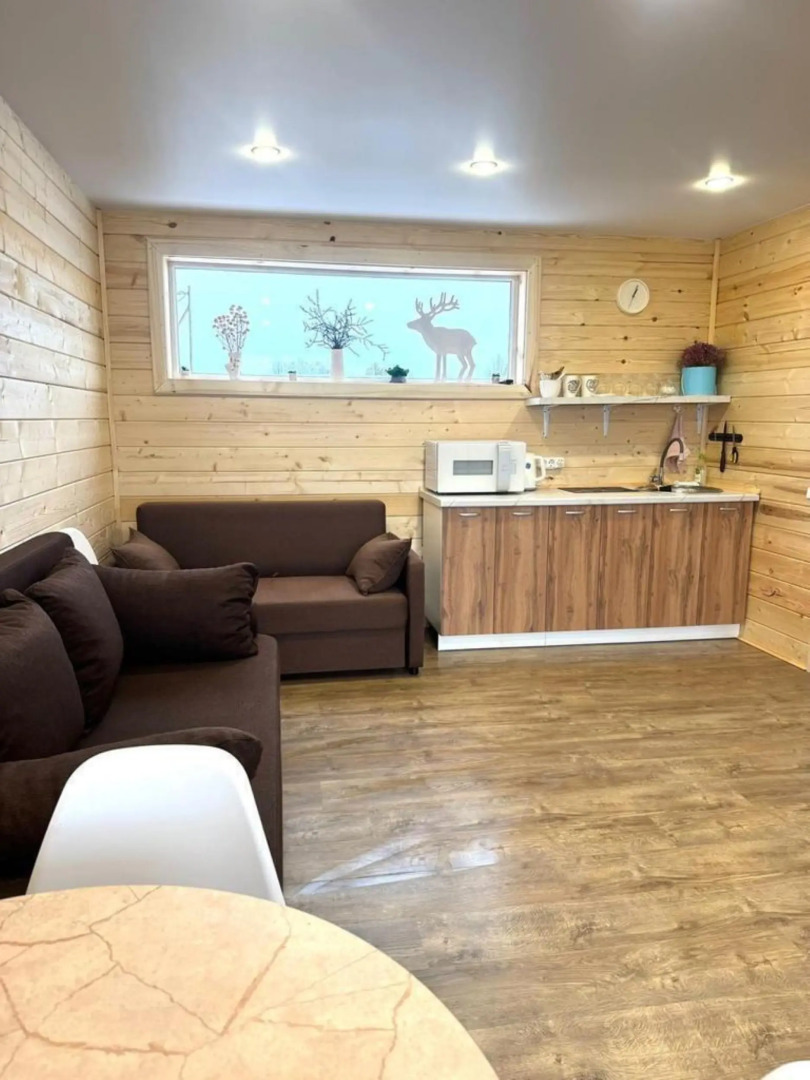 Частный дом с чаном и баней