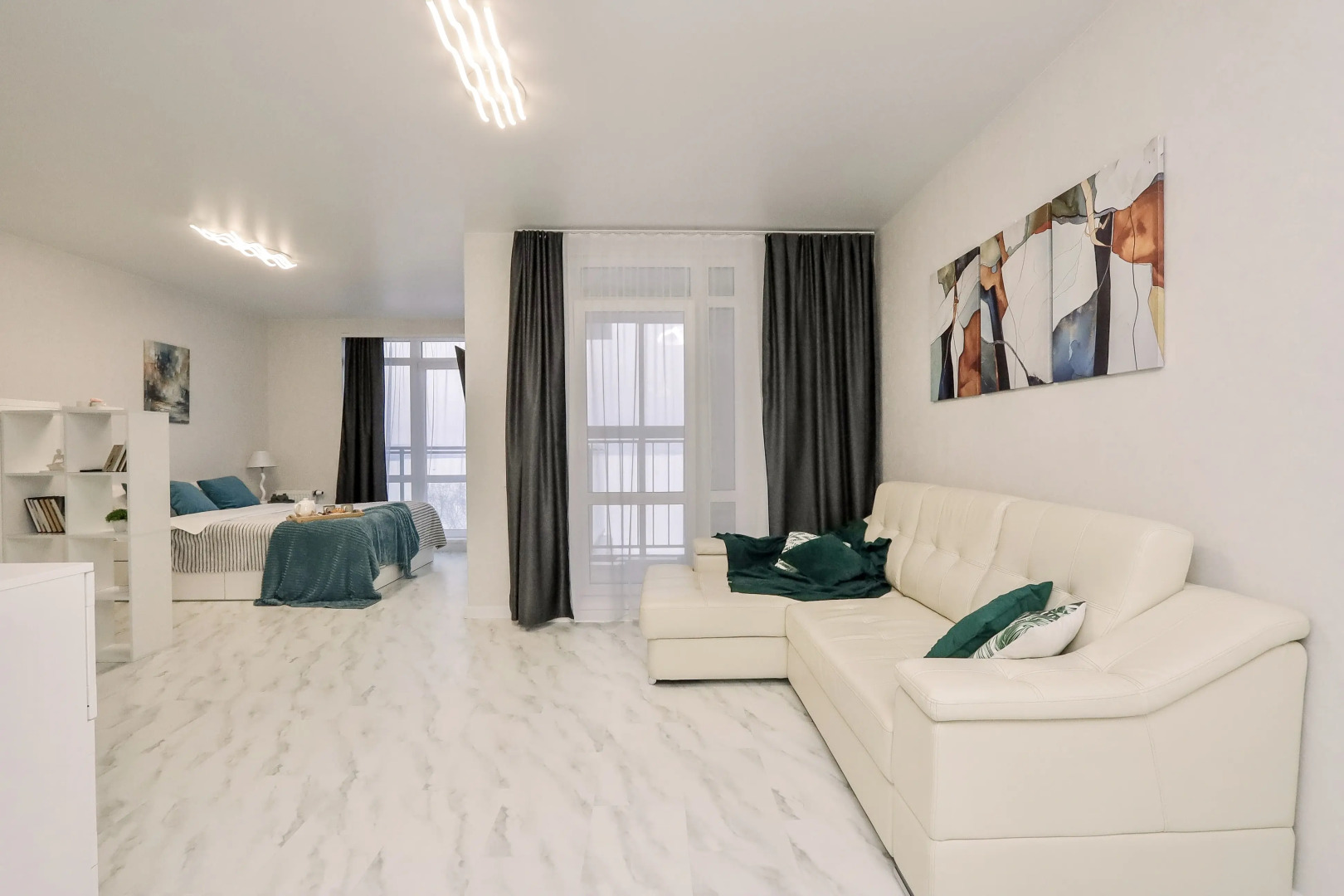 Квартира с прекрасным видом на пруд