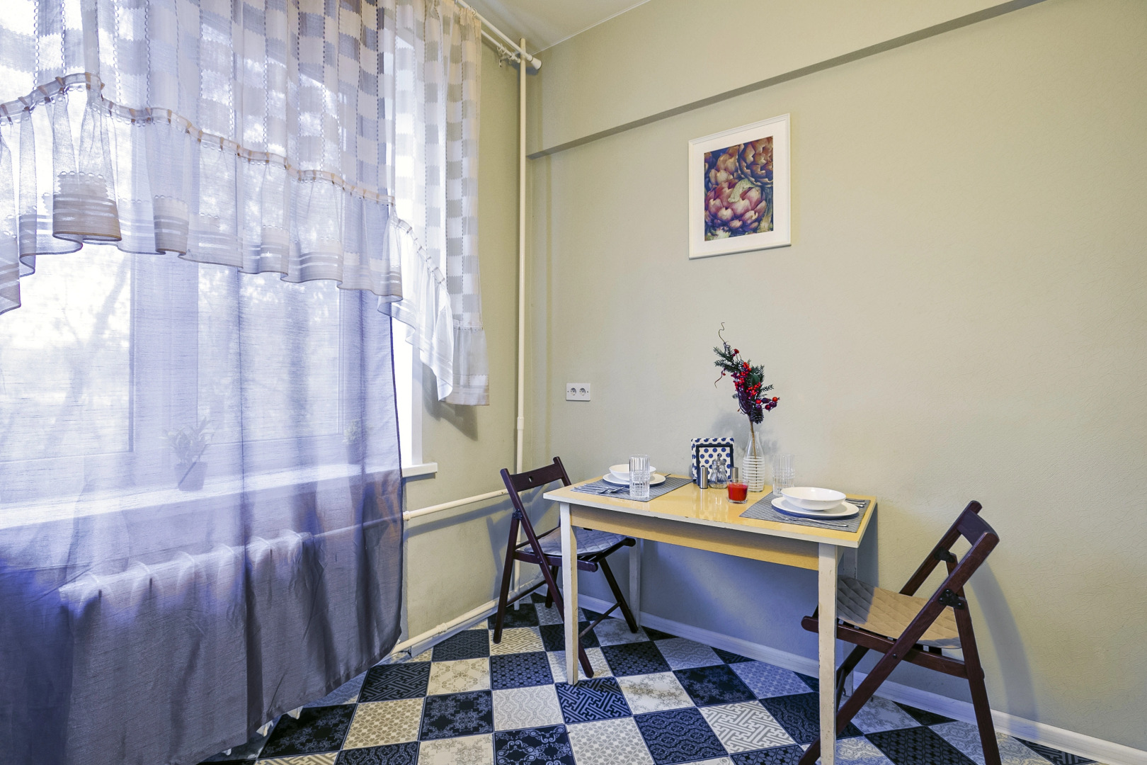 Апартаменты отличная однокомнатная квартира