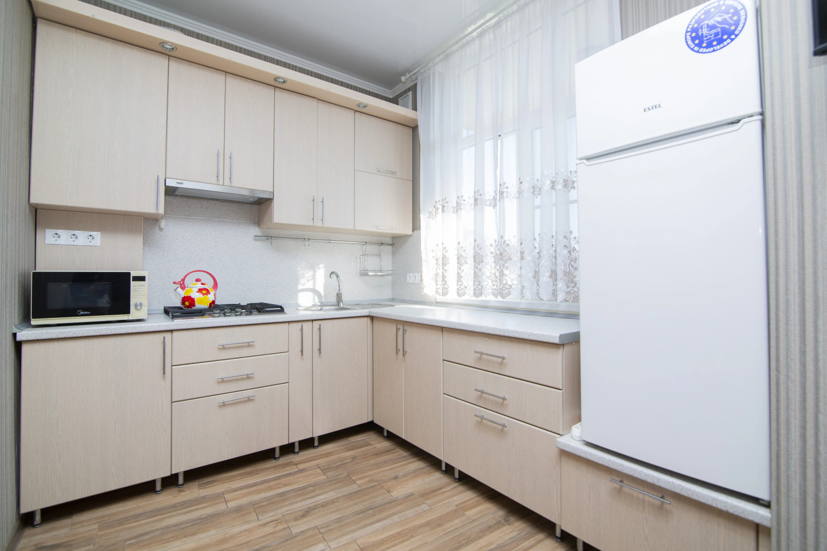 Апартаменты Двухкомнатная квартира на ул. Тельмана 50а