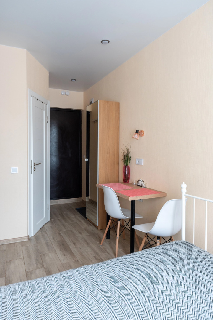 Студия с панорамными окнами